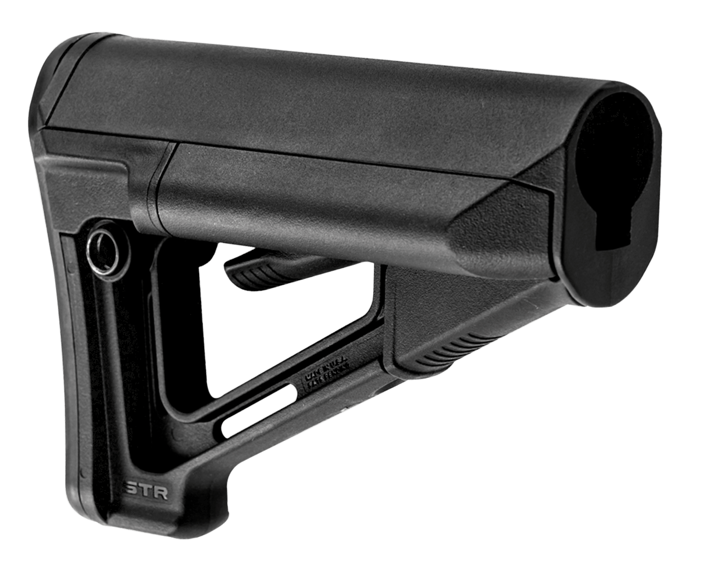 Magpul MAG470-BLK STR Carbine Stock Black Synthetic for AR-15, M16, M4 with Mil-Spec Tube (Tube Not Included)