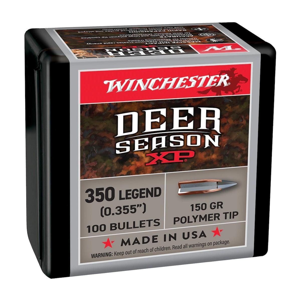 Winchester Deer Season XP Rifle Bullets 350 LEGEND 150 gr 100/ct