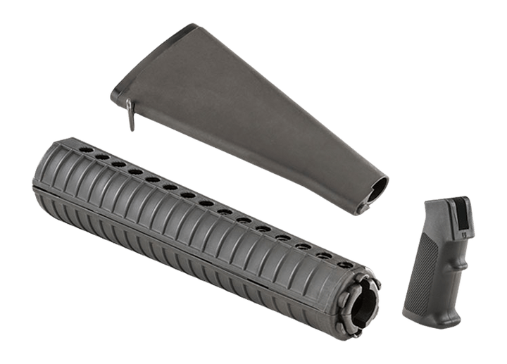 LUTH-AR FK-A2      COMPLETE A2 RIFLE FURN KIT BLK