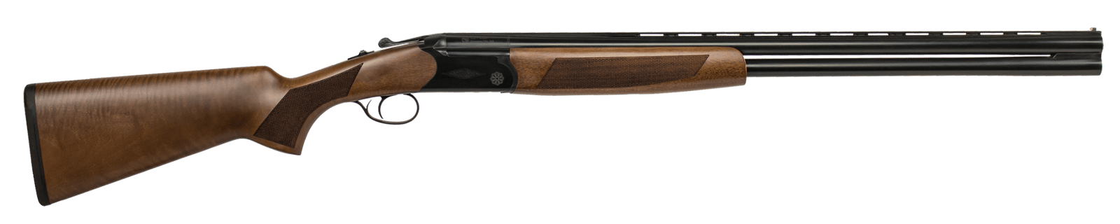 CZ-USA 06092 Drake  12 Gauge 3" 2rd 28" Barrel, Gloss Black Chrome Metal Finish, Turkish Walnut Fixed Pistol Grip Stock Includes 5 Chokes