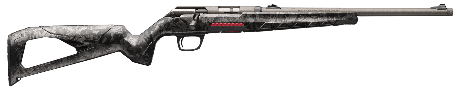 Winchester Repeating Arms 525209186 Xpert SR Full Size 17 WSM 8+1 16.50" Gray Perma-Cote Threaded Sporter Barrel, Drilled & Tapped Gray Perma-Cote Steel Receiver, Adj Cheek Piece & LOP Carbon Gray Hyd
