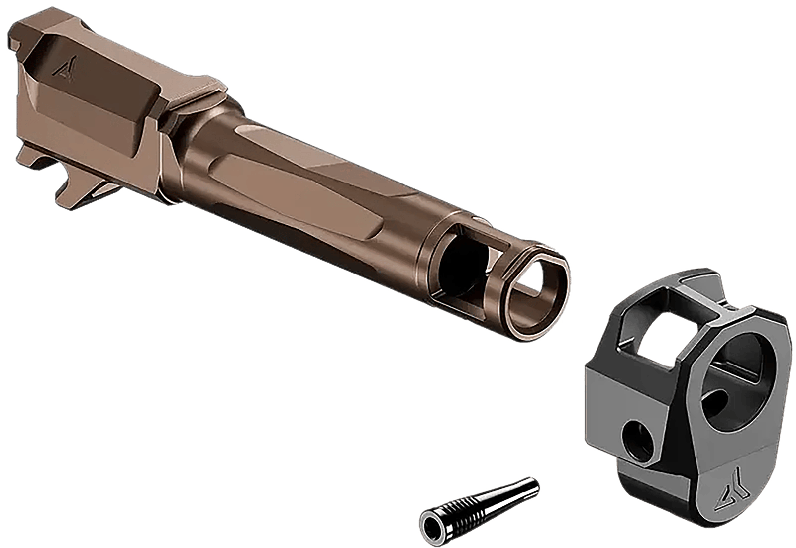 Radian Weapons R0841 Ramjet & Afterburner Combo 9mm Luger 3.70" Bronze Stainless Steel, Fits Sig P365
