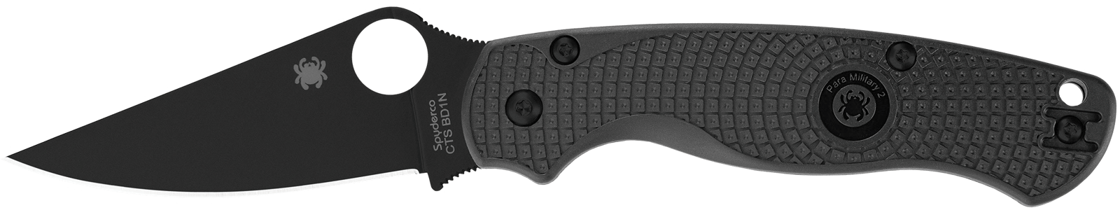 SPY C81PBBK2       PARA MLTRY 2 BLK/BLK LW