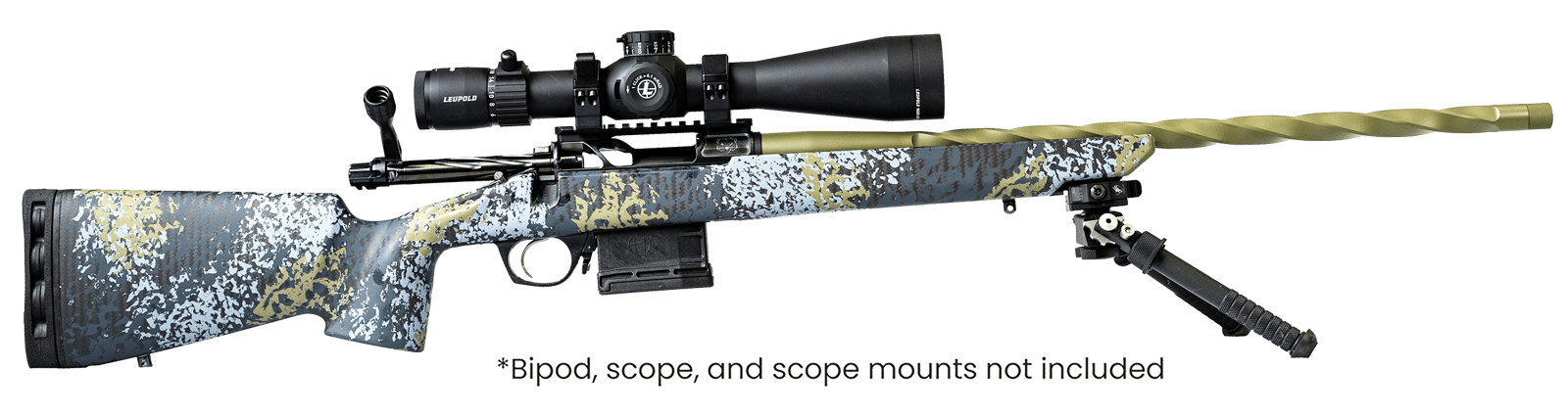 Horizon Firearms RF008S122216C13 Venatic 2023 6.5 PRC 22" Spiral Fluted Threaded Barrel, Drilled & Tapped Receiver, Iota EKO X Carbon Fiber Stock