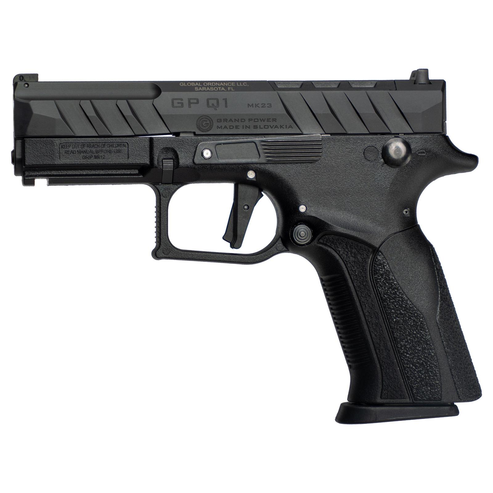 GPWR Q1 9MM MK23 3.66" 15RD BLACK