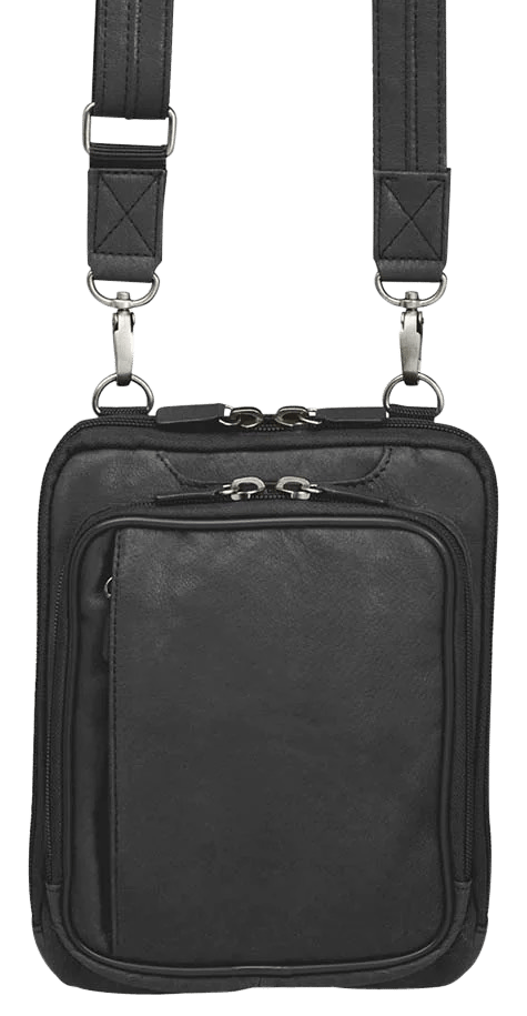 GTM GTM-99/BK         CROSSBODY SHLDR POUCH   BLK