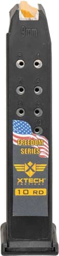XTECH TACTICAL MAGAZINE FOR GLOCK 17 10RD FREEDOM 2 PACK