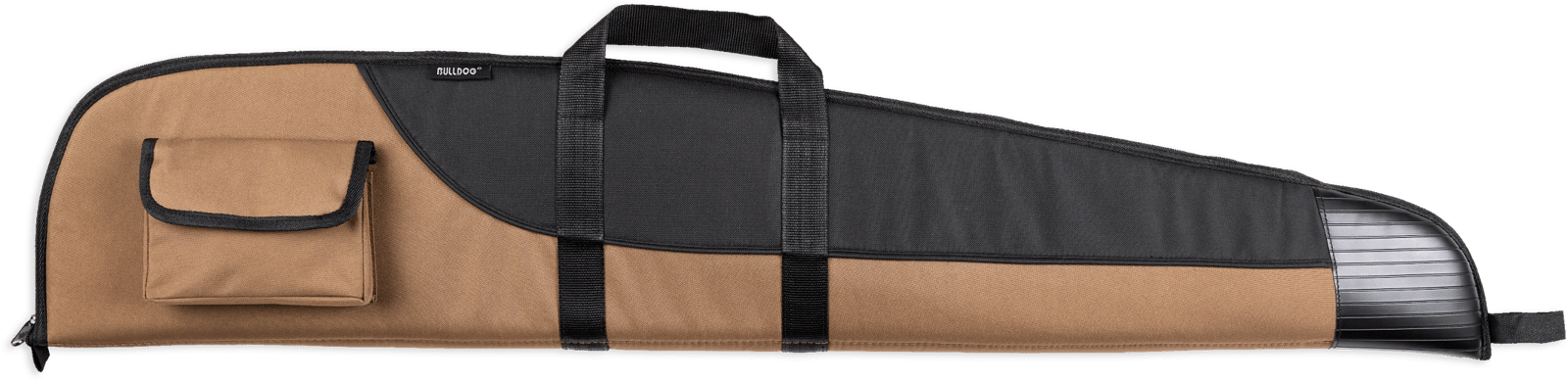 Bulldog BD231 Superior Rifle Case 44" Tan w/Black Panels Water-Resistant Nylon