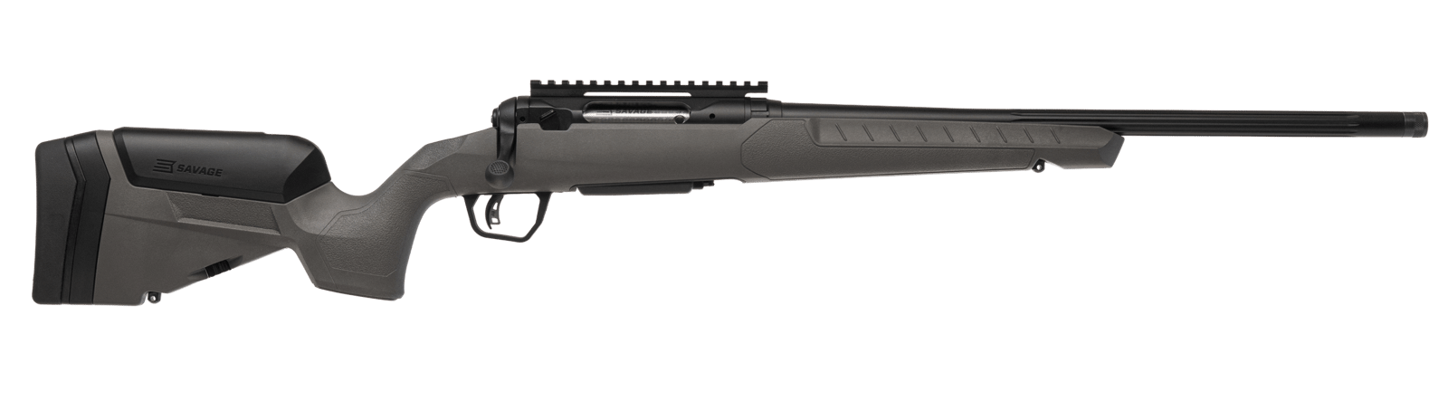 Savage Arms 32415 110 Trailblazer 400 Legend 4+1 20" Fluted Barrel, Flat Dark Gray Adj LOP Synthetic Stock, Right Hand