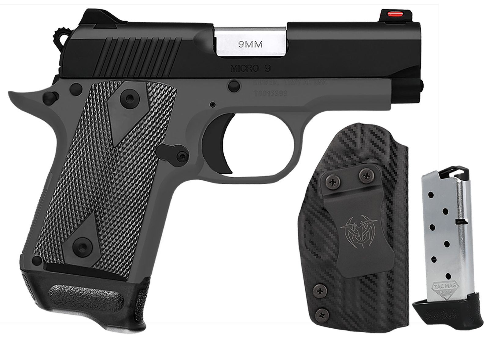 KIMBER 3300257 MICRO 9 SHADOW GHOST 9MM 3.15"  RTC