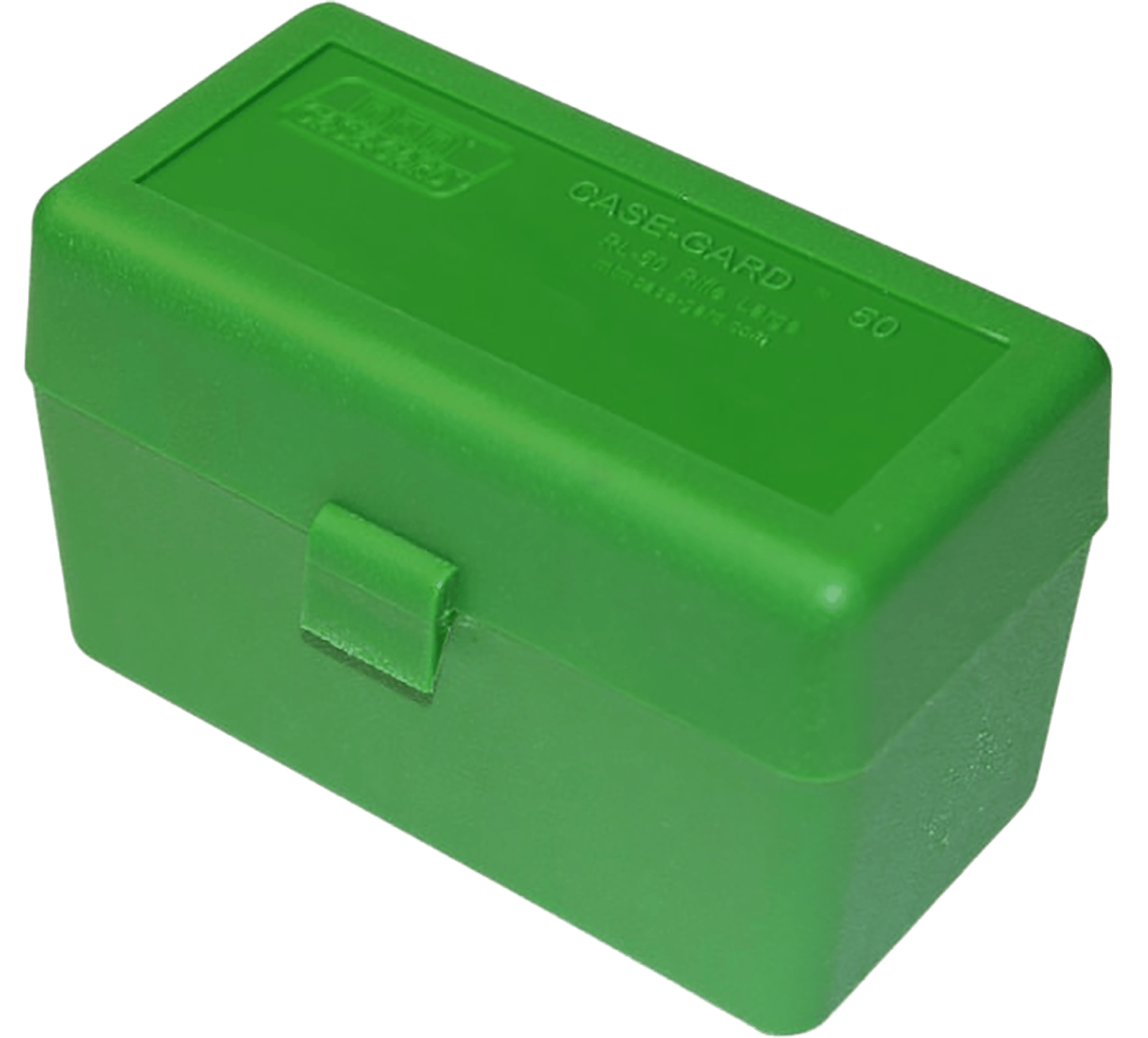 MTM Case-Gard RL5010 Ammo Box Flip-Top 270 Win/25-06 Rem/30-06 Springfield Green 50rd