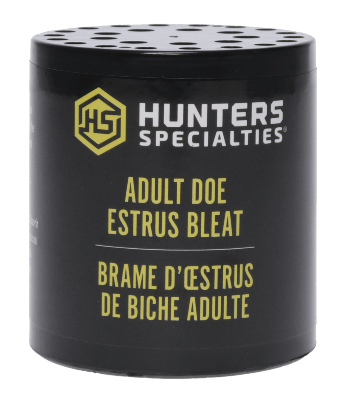 Hunters Specialties 00167 Adult Doe Estrus  Can Call Doe Sounds Attracts Deer Black