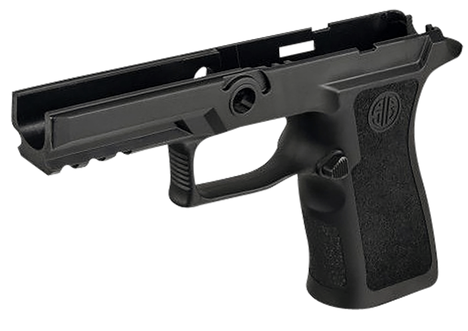 Sig Sauer GRIPMODXCA943LGBLK P320 Grip Module X-Series Carry (Large Size Module), 9mm Luger/40 S&W/357 Sig, Black Polymer, Fits Sig P320 (3.90" & 4.70")