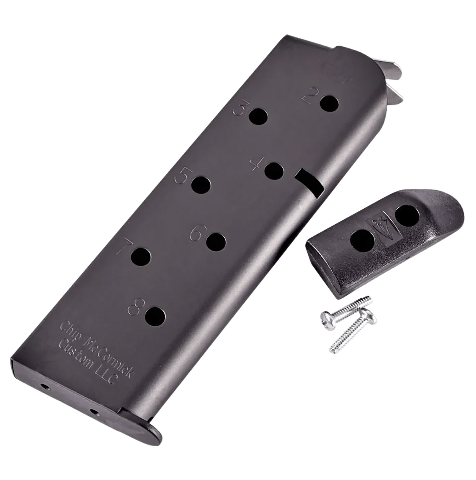 CMC Products MMG45FS8BP Match Grade  8rd 45 ACP USGI For 1911 Government Black Stainless Steel