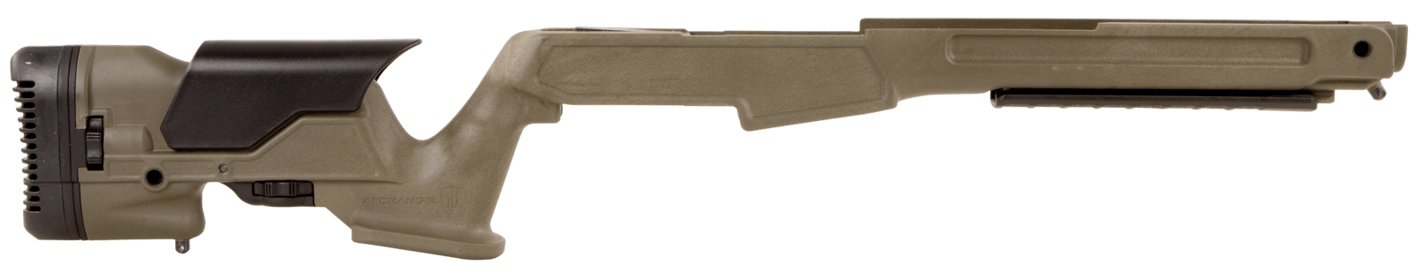 Archangel AAM1AOD Precision Stock  OD Green Synthetic Fixed with Adjustable Cheek Riser for Springfield M1A, M14