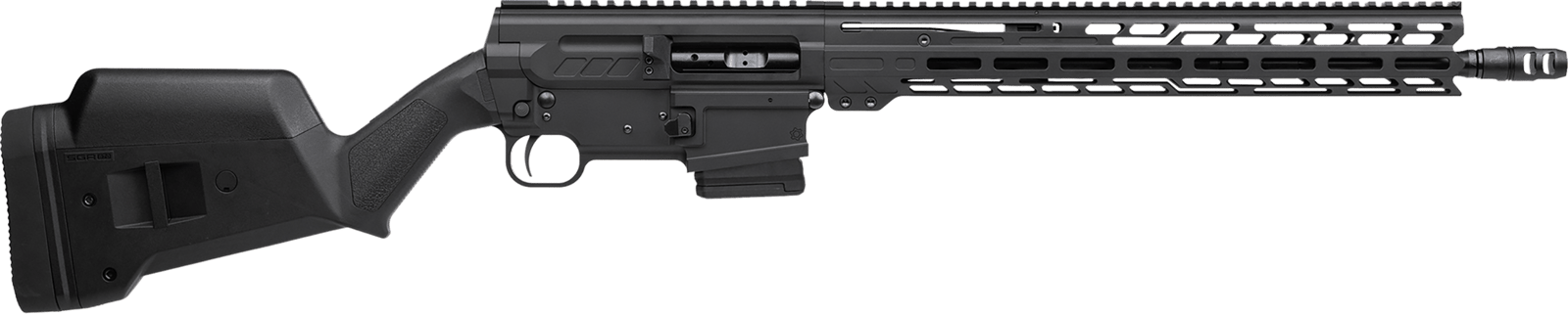 CMMG 30A650AAB Dissent BR4 *CA Compliant 300 Blackout 10+1 16.10" Black Nitride Threaded Barrel, Black Armor Cerakote Picatinny Rail Aluminum Receiver, Magpul SGA Black Synthetic Stock