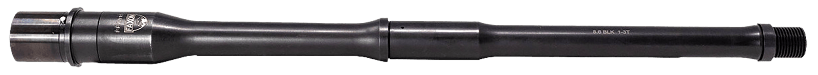 Faxon Firearms 10A863C16NGQ Big Gunner  8.6 Blackout 16" Target Crown Steel Salt Bath Nitride 4150 Steel Barrel Fits AR10