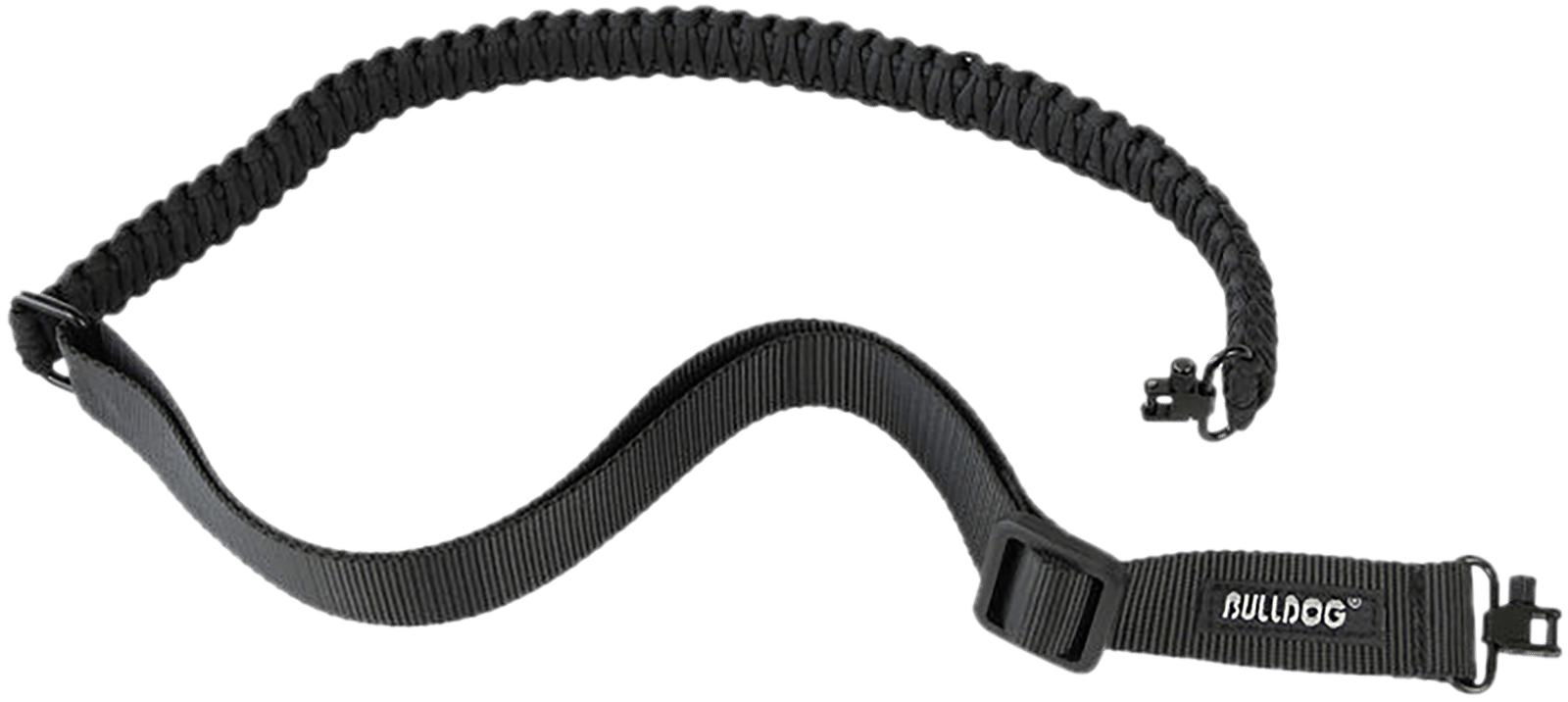 Bulldog BD835 Deluxe Rifle Sling Black Paracord Rifle