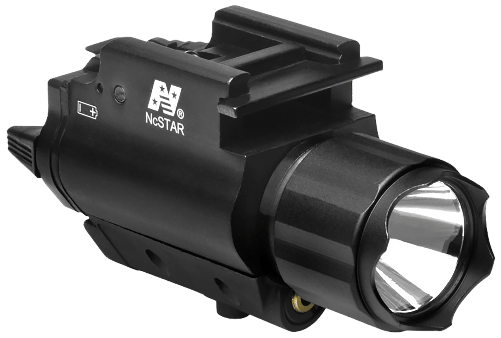 NcStar AQPFLSG Flashlight & Green Laser  Black Anodized 200 Lumens White Cree LED