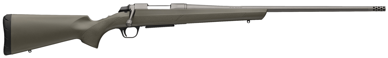 Browning 035842282 AB3  6.5 Creedmoor 4+1 22" Tungsten Cerakote Threaded Sporter Barrel, Tungsten Cerakote Drilled & Tapped Steel Receiver, Fixed w/Textured Grip Panels OD Green Composite Stock