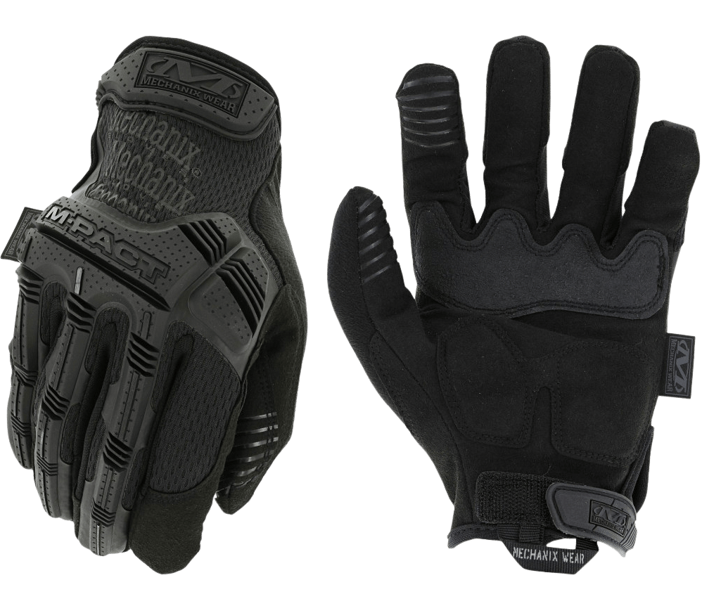 Mechanix Wear MPT-55-011 M-Pact Covert Black Synthetic Leather/Armortex XL