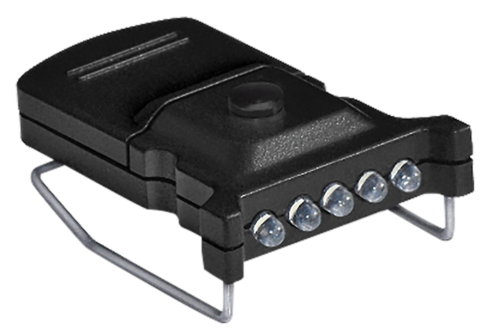 Cyclops CYC-MHC2PK-W Micro Hat Clip Light Black 10 Lumens White LED