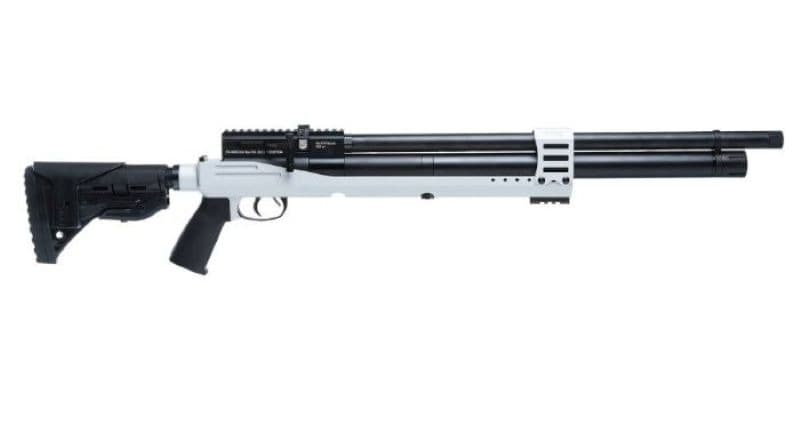 JTS AIRACUDA  PCP .25 CAL ALUMINUM CHASSIS 2-10RD SILVER