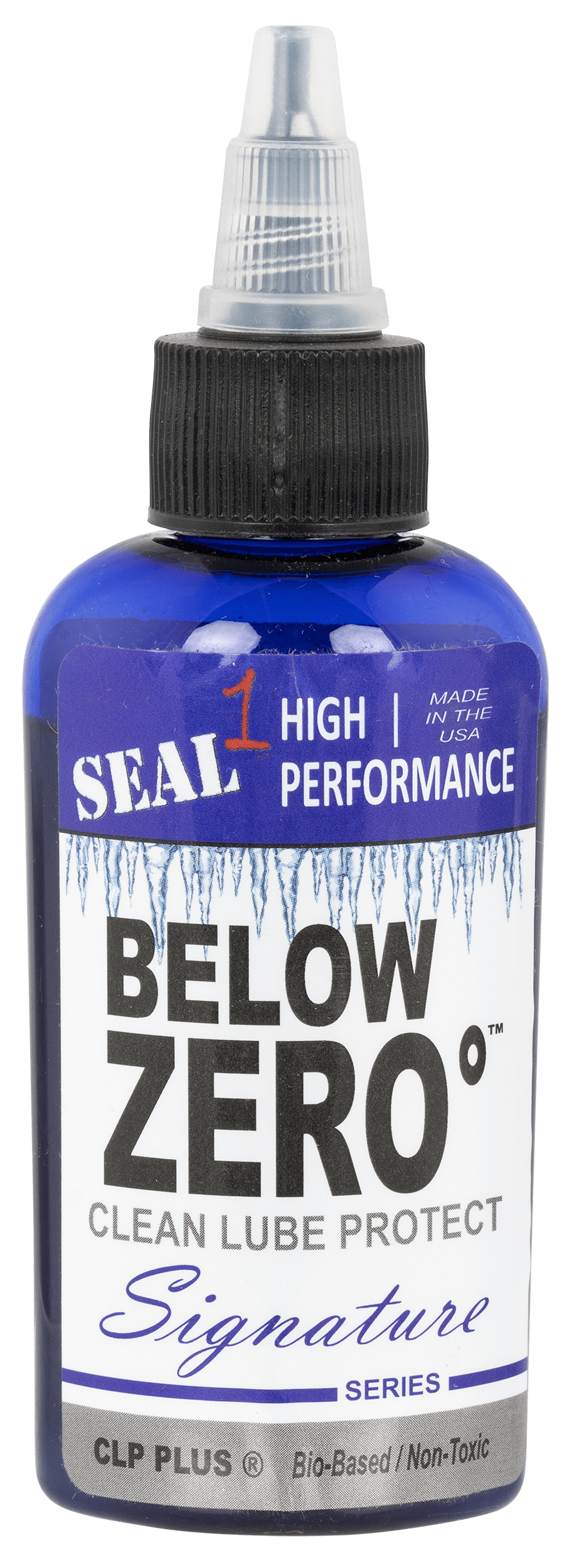 Seal 1 SLBZ2 Signature Below Zero Cleans, Lubricates, Protects 2 oz Squeeze Bottle