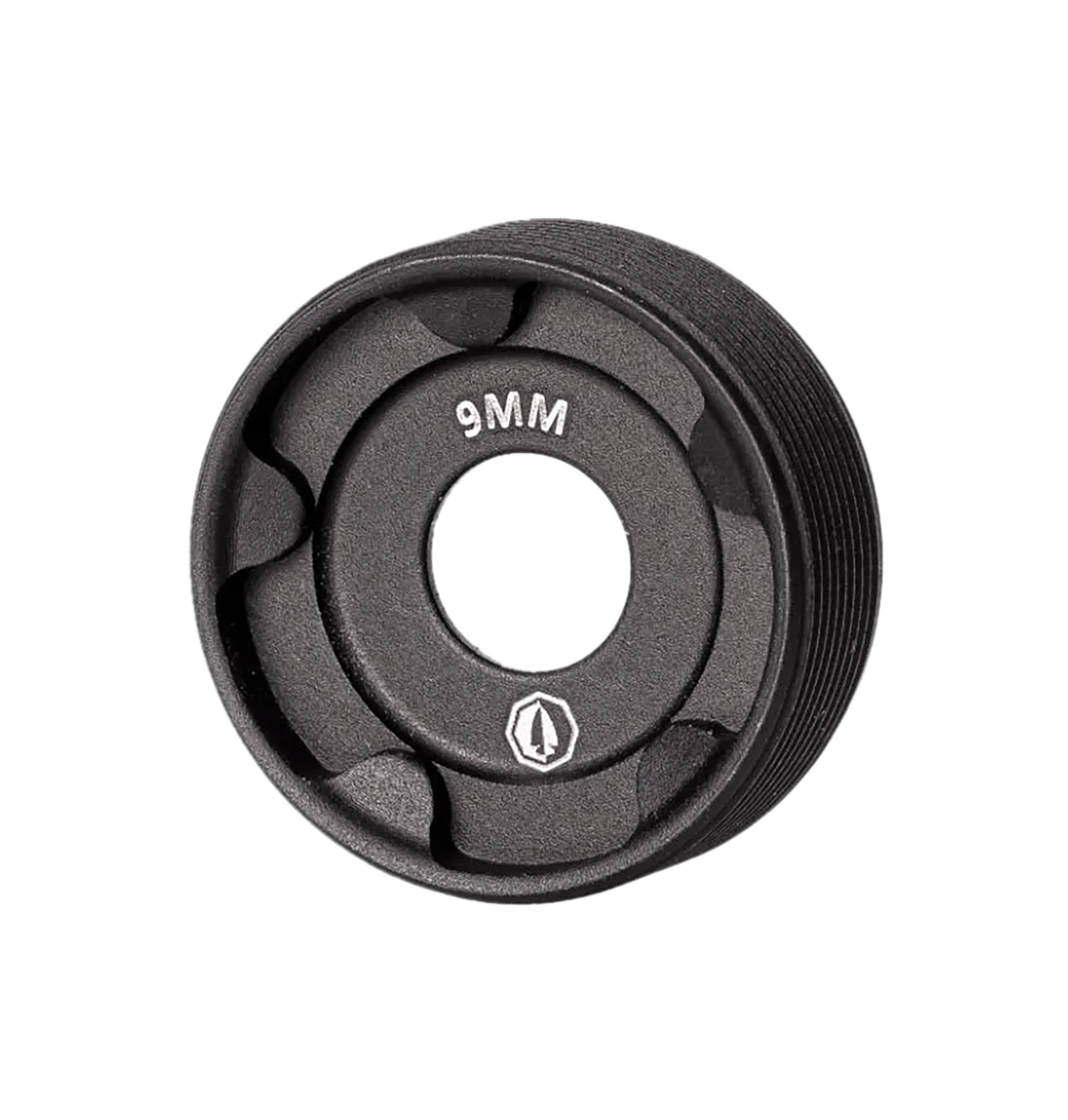 RUGGED SUPPRESSOR FC002 Front Cap  9mm Luger Black