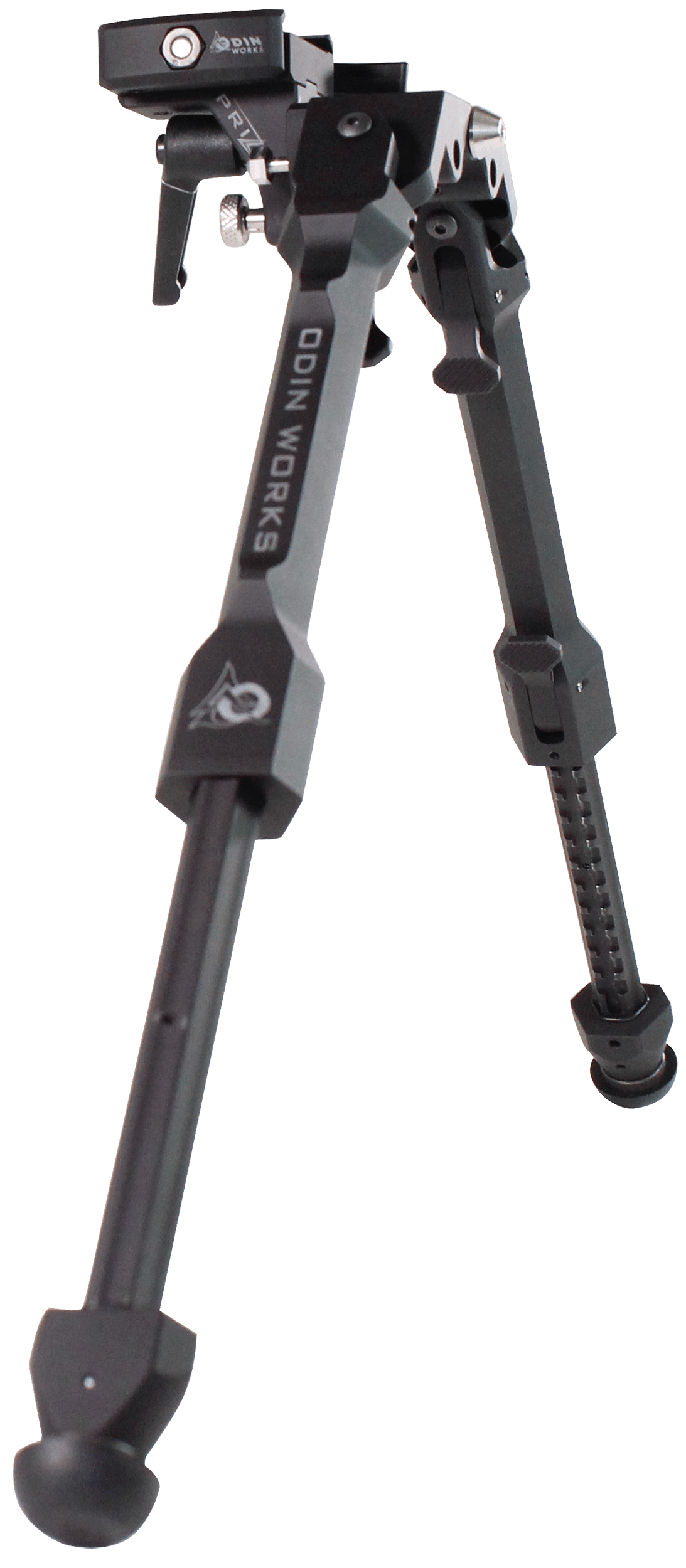 Odin Works BPPRIZMARCABLK Precision Bipod Arca Black 4.0"-14.50" 6061 Aluminum/303 Stainless Steel