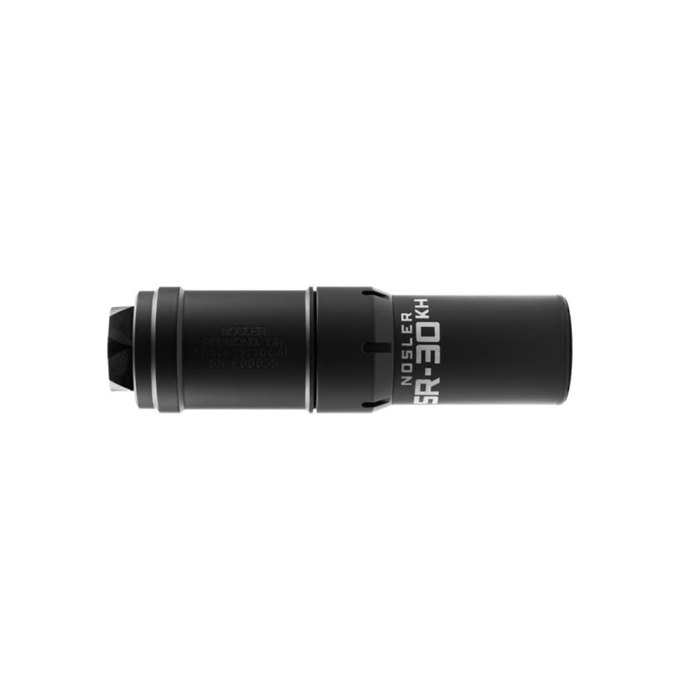 Nosler SR-30KH HUB Suppressor 5.75" Black with 5/8x24 Adapter