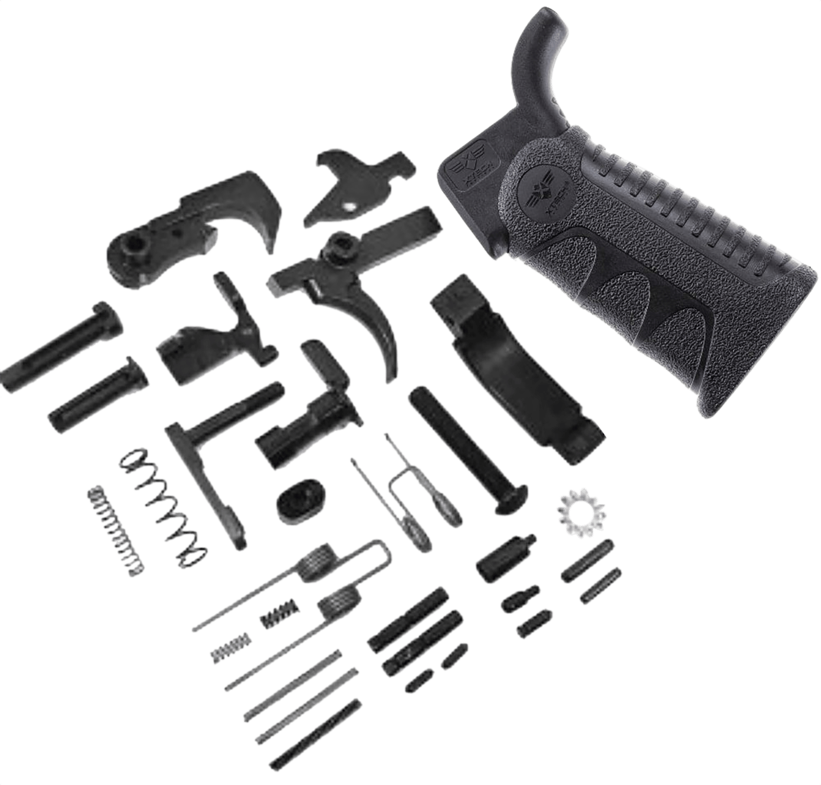 Xtech Tactical XTT138LPK  Lower Parts Kit Black