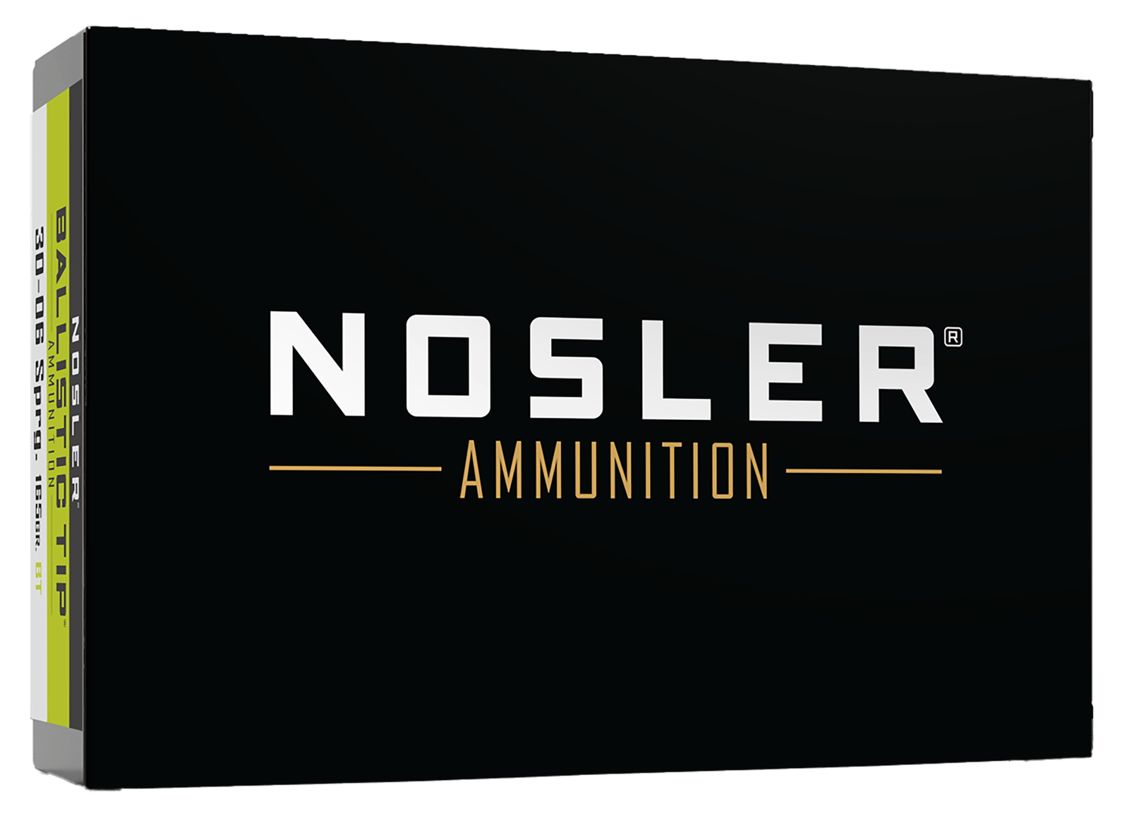 Nosler 40043 Ballistic Tip  30-06Springfield 165gr Spitzer Ballistic Tip 20 Per Box/10 Case