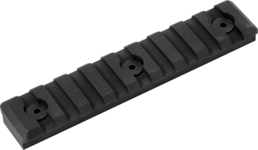 Timber Creek Outdoors M9SPRBL M-LOK 9 Slot Picatinny Rail  Black Anodized