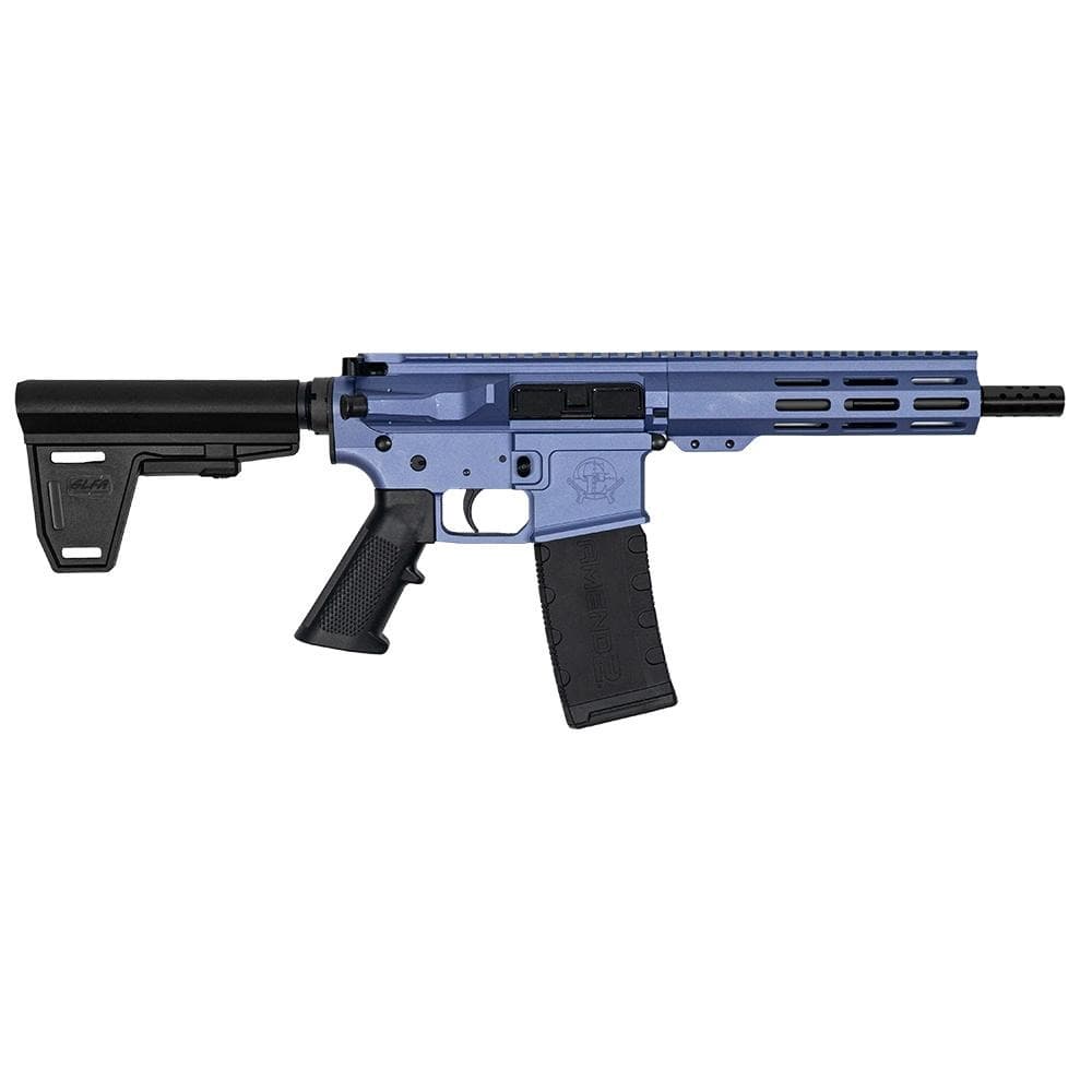 GLFA 223 Wylde Braced Pistol .223 Wylde 30rd Magazine 7.5" Nitride Barrel Wild Orchid Finish