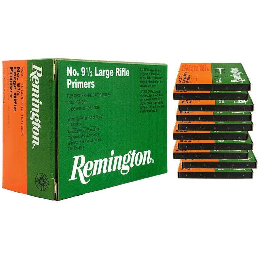 Remington Centerfire Primers-9-1/2 Large Rifle 1000/ct