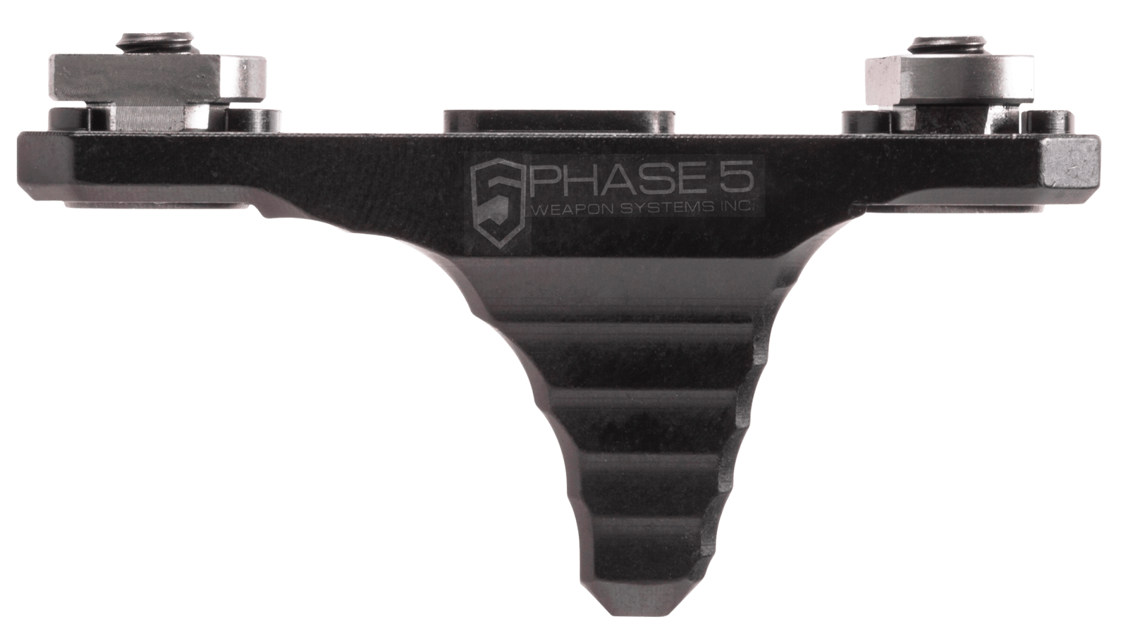 Phase 5 Weapon Systems MHSMLOKBL M-LOK Mini Hand Stop Black Anodized 6061-T6 Aluminum
