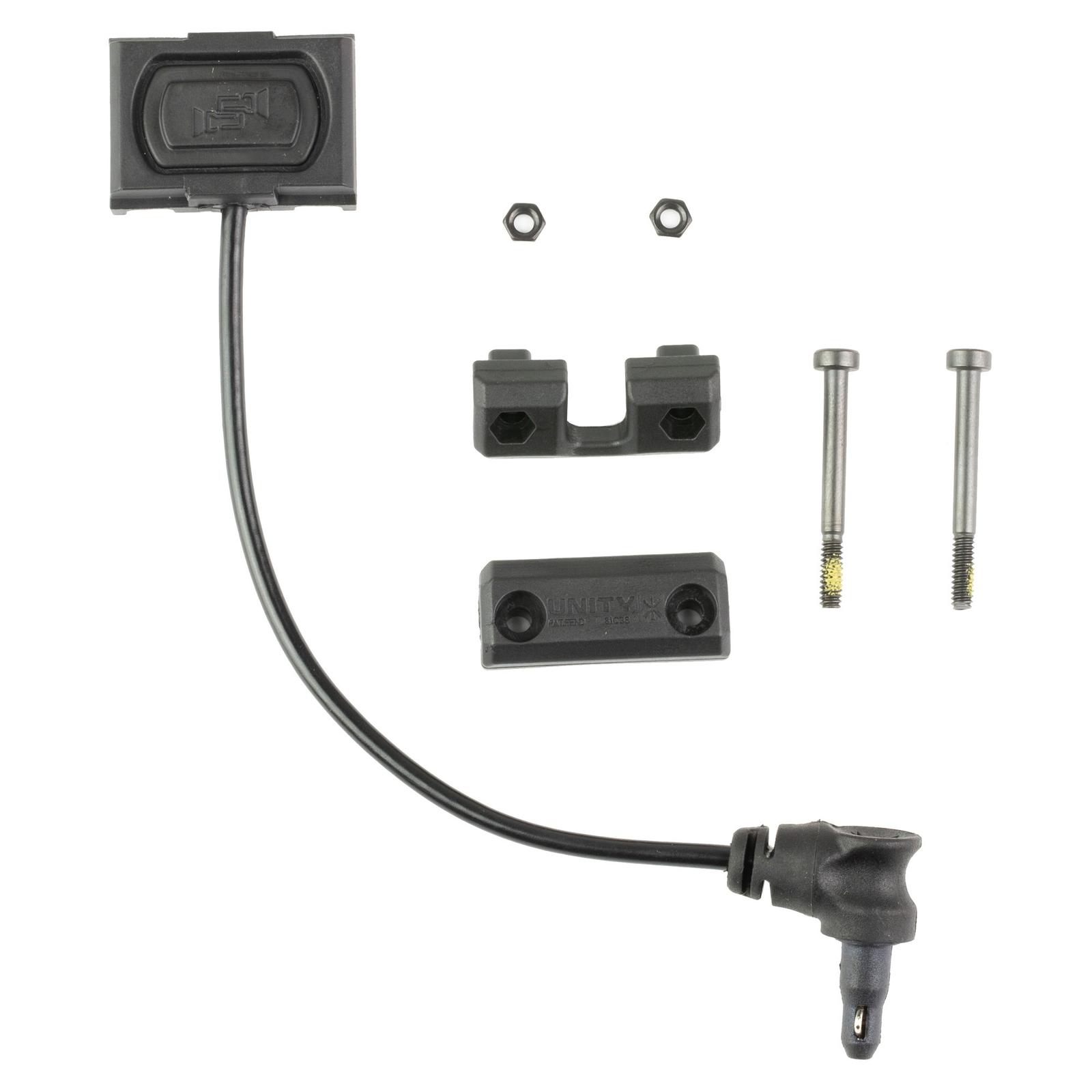 UNITY MODBUTTON LT CRN LSR 4.5" BLK