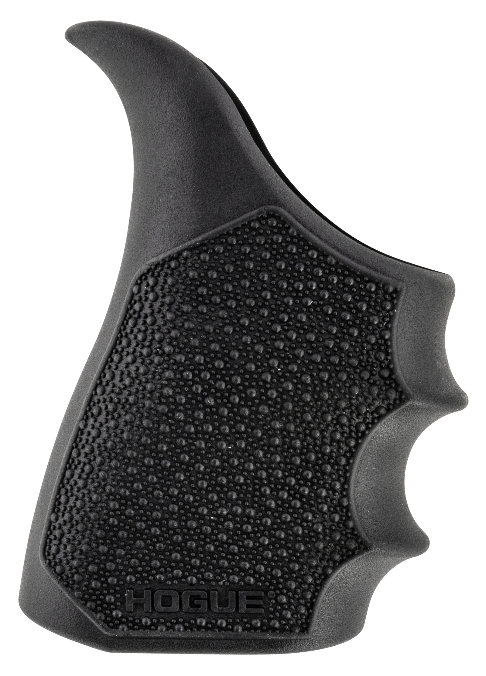 Hogue 18210 HandAll Beavertail Grip Sleeve made of Polymer with Black Finish, Cobblestone Texture & Finger Grooves for Glock 43X, 48