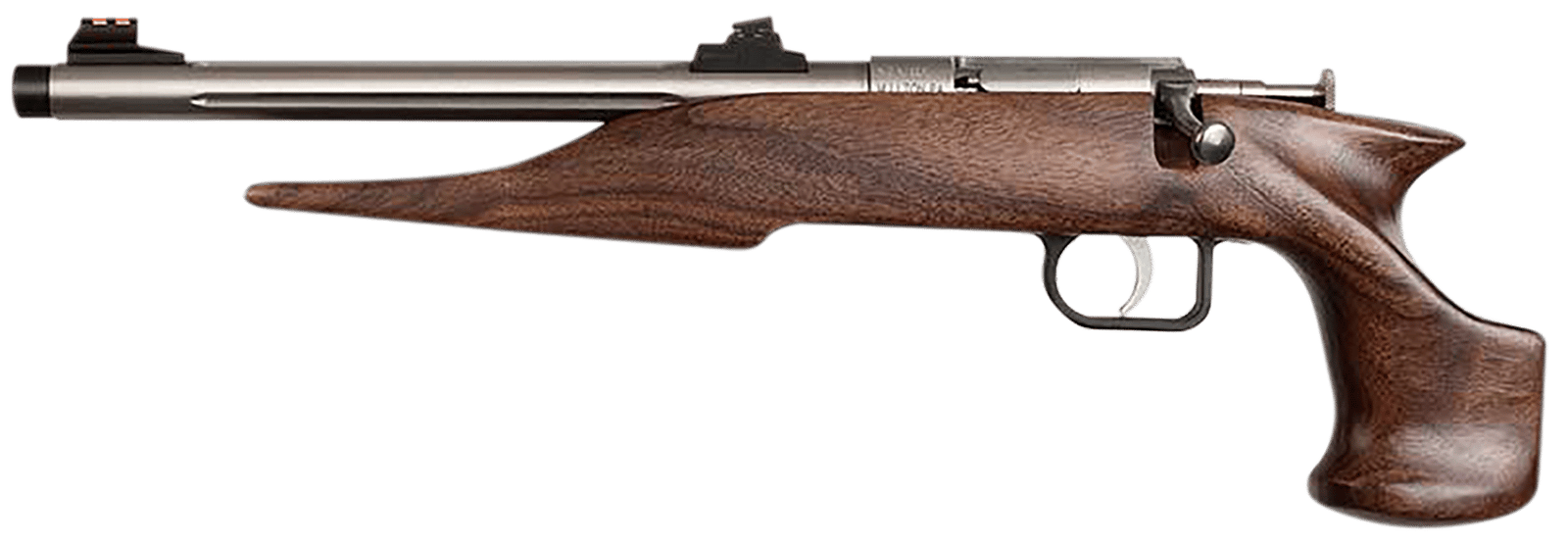 Chipmunk 40101 Hunter  Youth Frame 22 S/L/LR Single Shot 9" Threaded Stainless Steel Barrel, Walnut Frame, EZ Loader