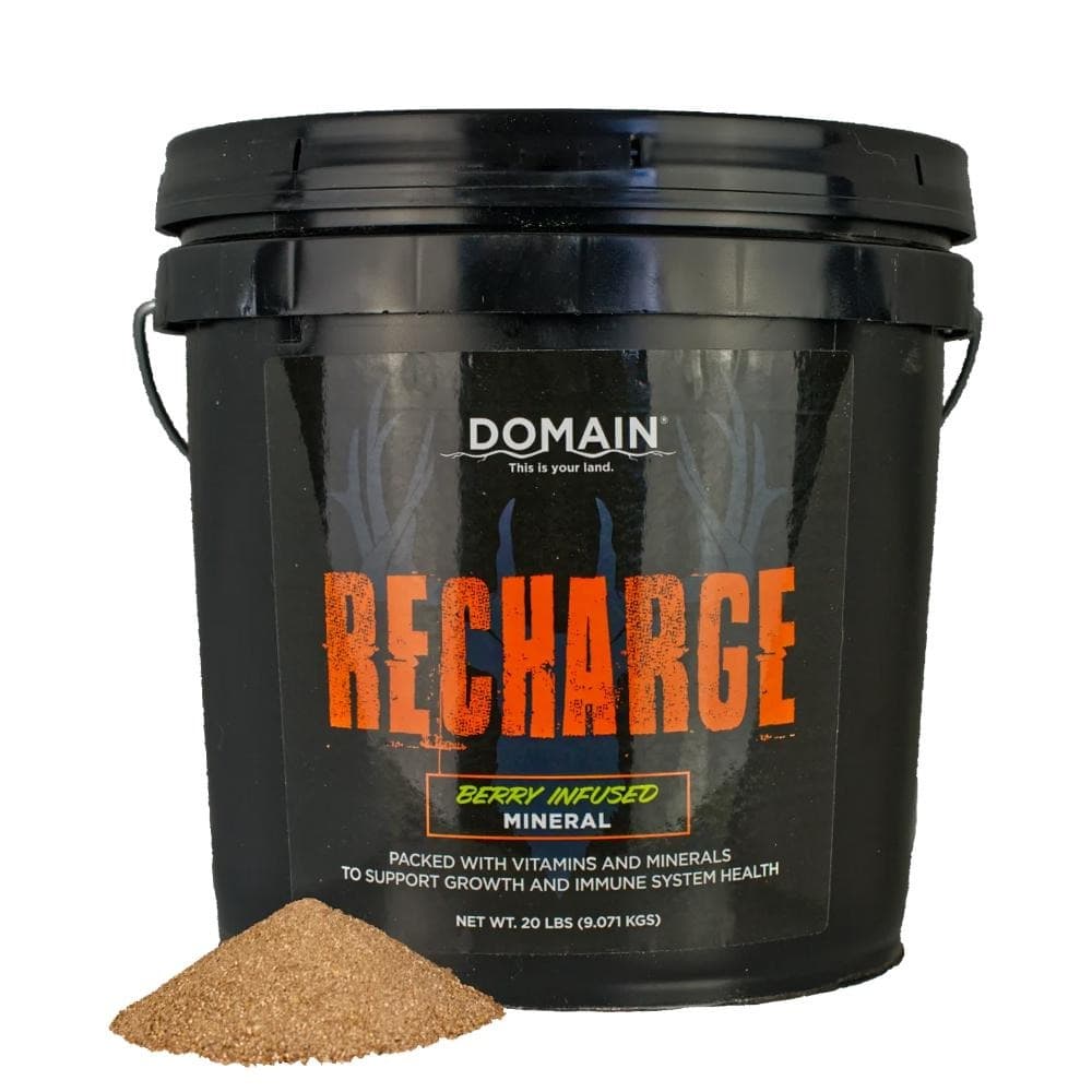 Domain Recharge Berry Infused Deer Mineral 20lb