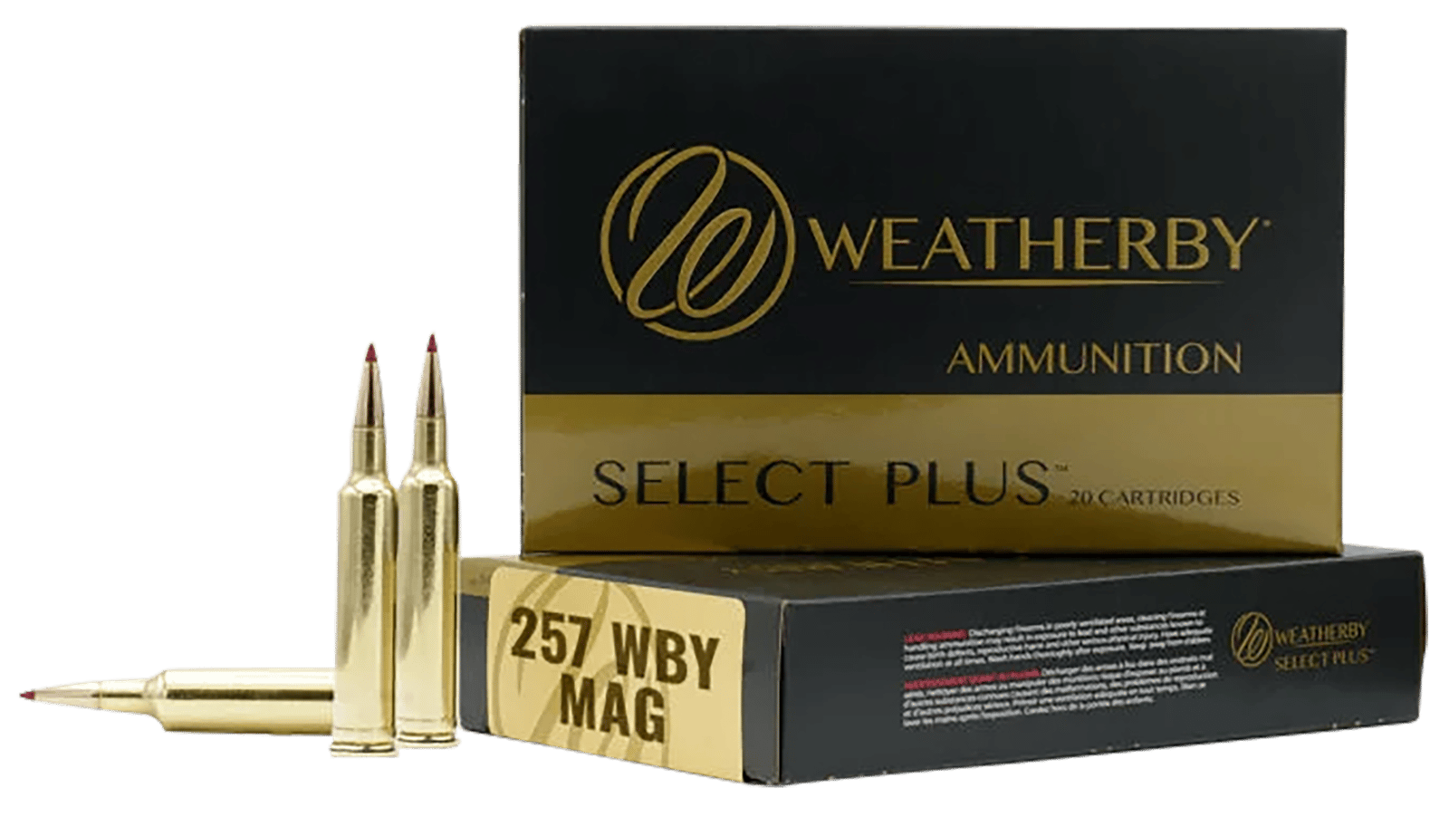 Weatherby B257100TTSX Select Plus  257WthbyMag 100gr Barnes Tipped TSX Lead Free 20 Per Box/10 Case