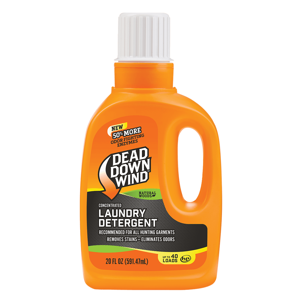 Dead Down Wind 1192018 Laundry Detergent  Odor Eliminator Natural Woods Scent 20 oz Jug