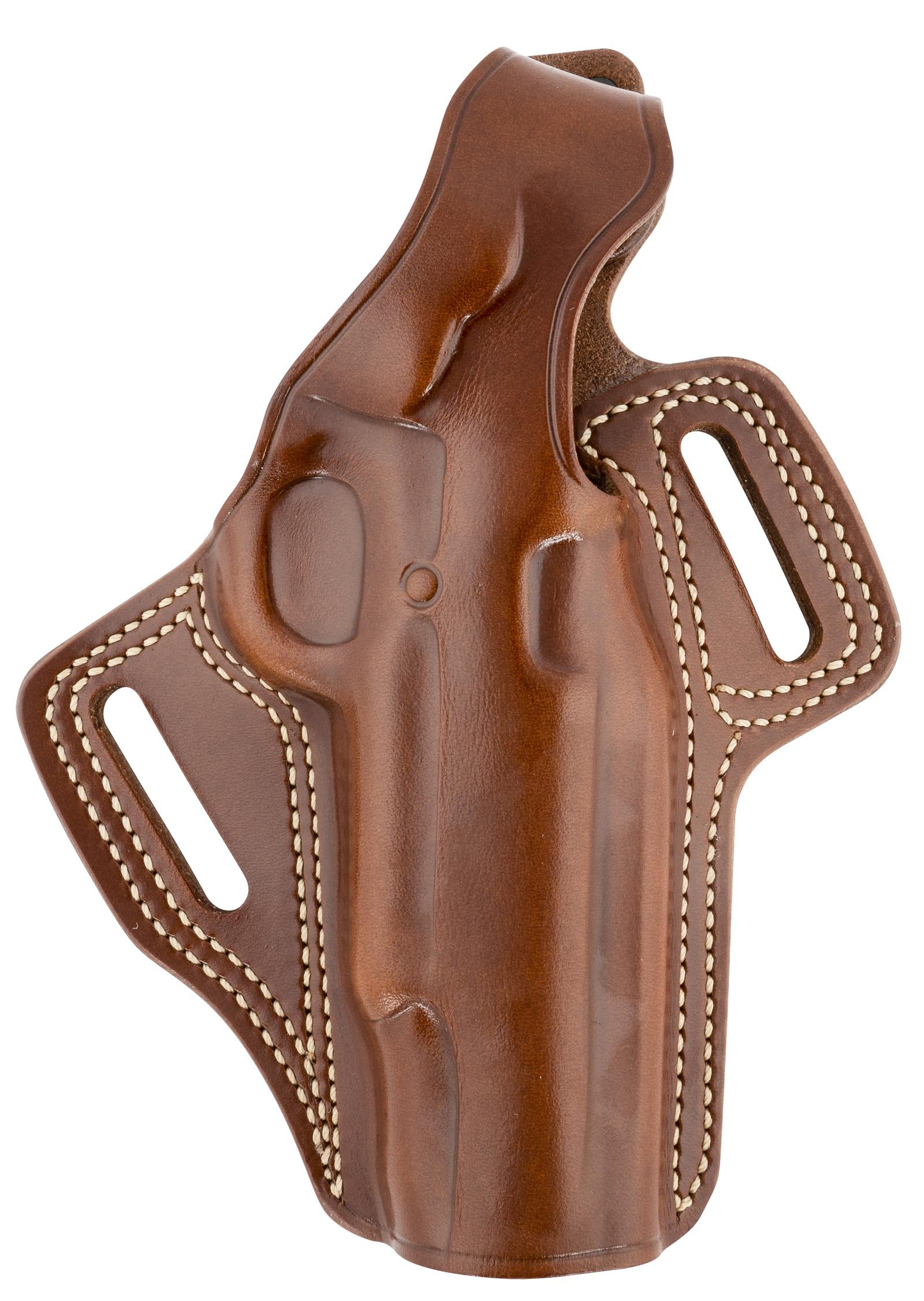 Galco FL212R Fletch  OWB Tan Leather Belt Slide Fits 1911 Right Hand