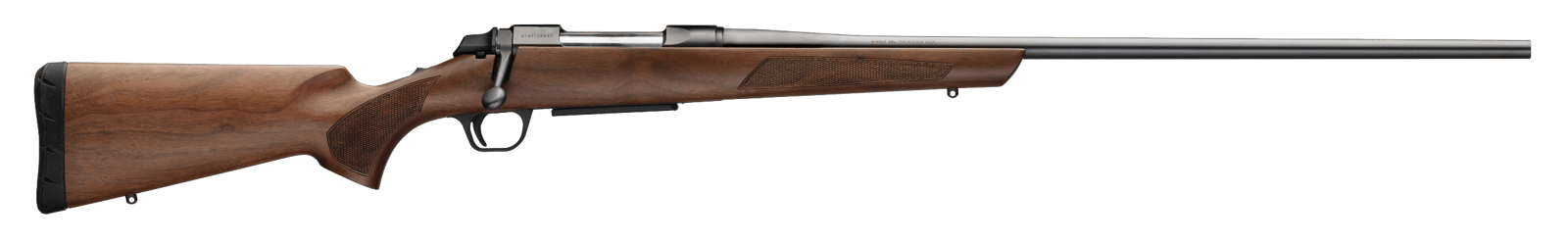Browning 035801211 AB3 Hunter 243 Win 5+1 22" Matte Blued/ 22" Free-Floating Button-Rifled Barrel, Matte Blued Steel Receiver, Satin Black Walnut/ Wood Stock, Right Hand
