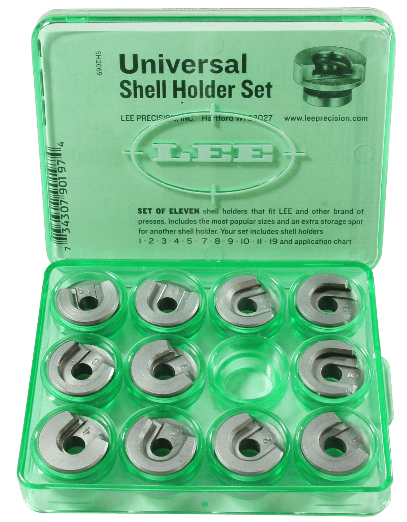 Lee Precision 90197 Universal Shell Holder Set