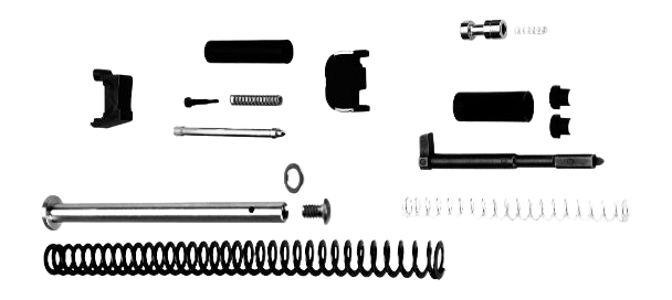 TACFIRE UPK-GLK-19  GLK19 G3 SLDE UPP KIT SS ROD