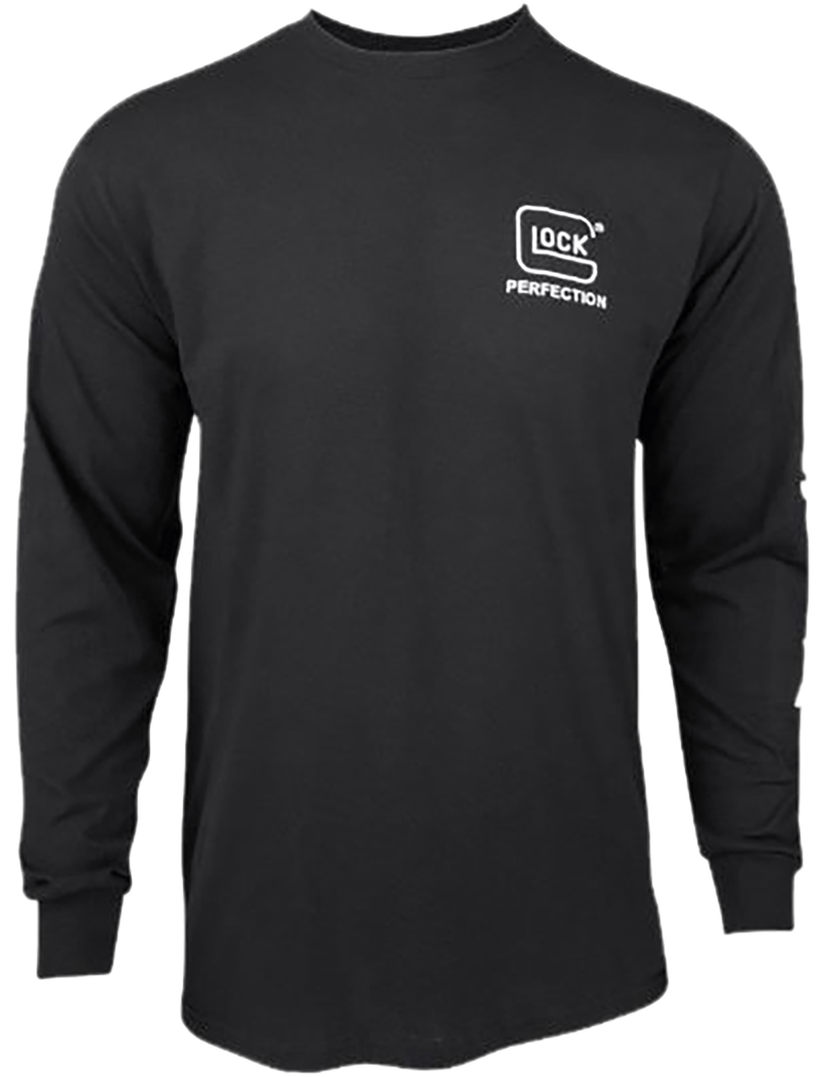 Glock AP96103 Perfection Long Sleeve Tee Black Pre-Shrunk Cotton Long Sleeve 3XL