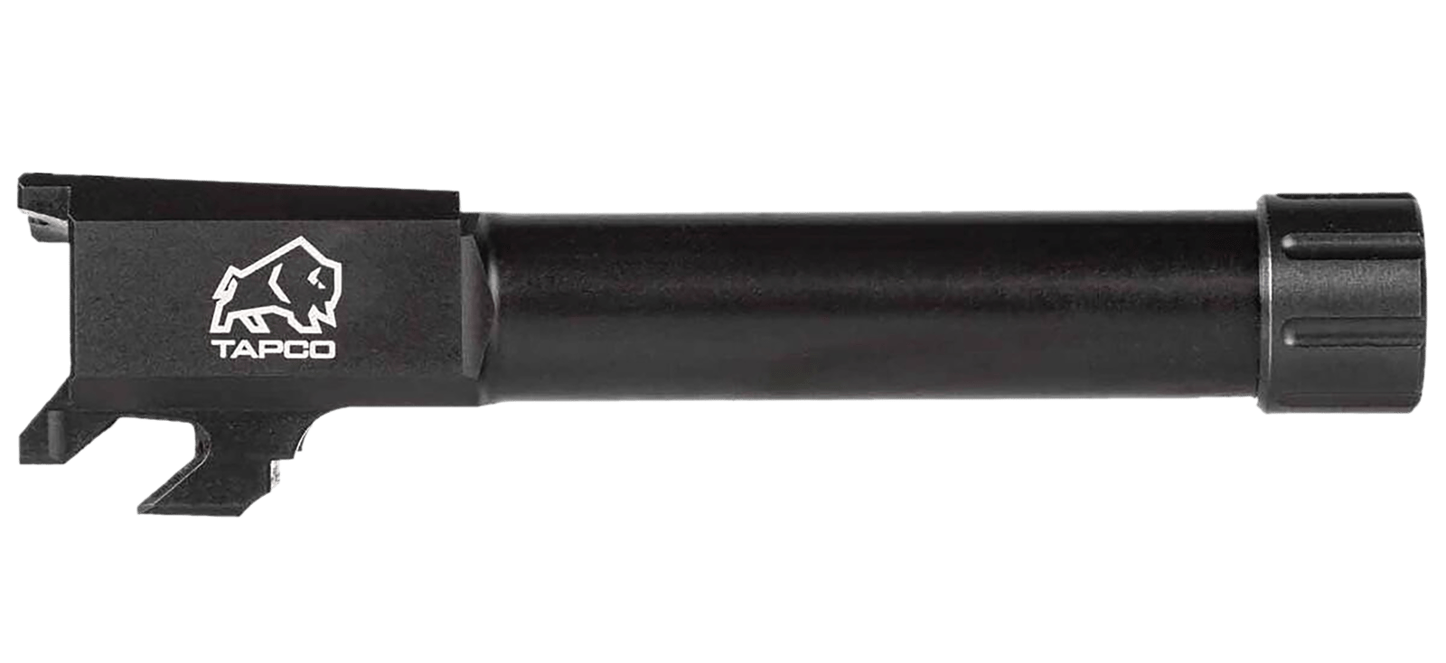 Tapco TAP22028 Springfield 9mm Luger Threaded Black Melonite Stainless Steel, Fits Springfield Hellcat