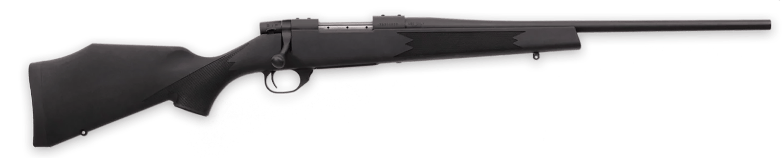 Weatherby VYT350NR0O Vanguard Synthetic Compact 350 Legend 4+1 20" Matte Blued Barrel, Matte Blued Steel Receiver, Monte Carlo Black Synthetic Stock Right Hand